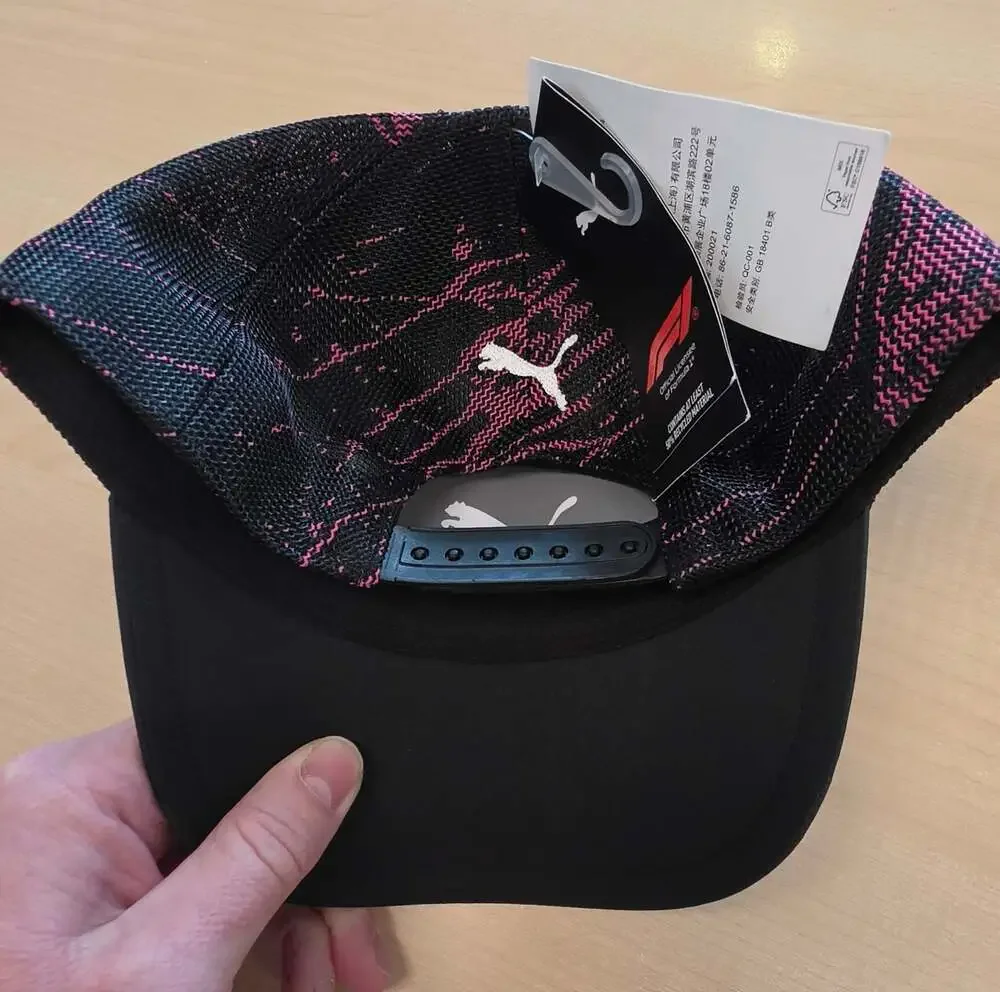 Puma Formula 1 Colour Trucker Cap Black